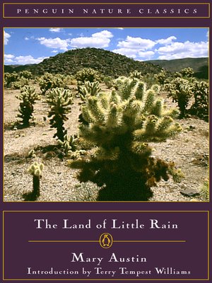 The Land of Little Rain - ebook